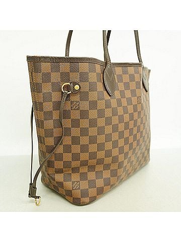 Louis Vuitton Louis Vuitton Damier Neverfull MM Tote Bag N51105 Ebene Women's OP031863 (view 2)