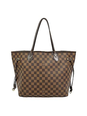 Louis Vuitton Louis Vuitton Damier Neverfull MM Tote Bag N51105 Ebene (Women's) (view 1)