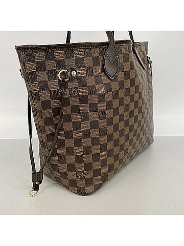 Louis Vuitton Louis Vuitton Damier Neverfull MM Tote Bag N51105 Ebene (Women's) (view 2)