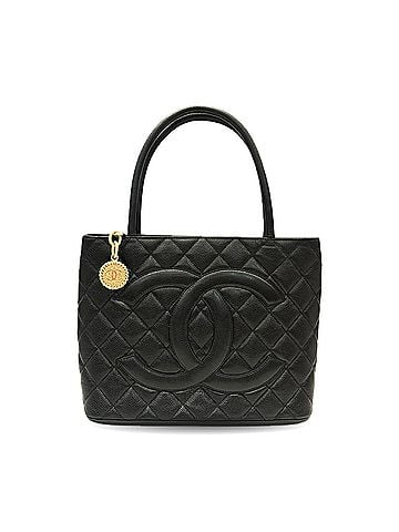 Chanel Chanel Reissue Tote Bag, Caviar Leather, Coco Mark, Black, A01804 CHANEL (view 1)