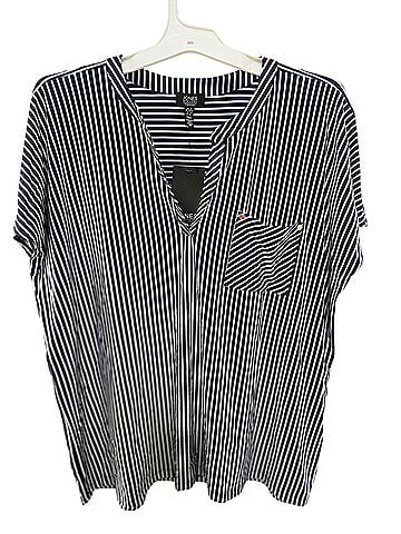Jones New York Short Sleeve Blouse (view 1)