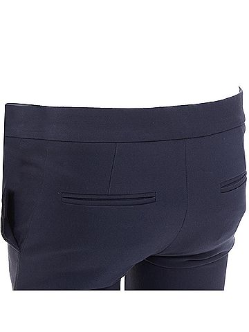 Stella McCartney Stella McCartney Blue Tapered Cigarette Trousers (view 2)