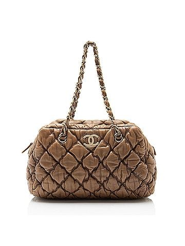 Chanel Chanel Lambskin Bubble Quilt Satchel (view 1)