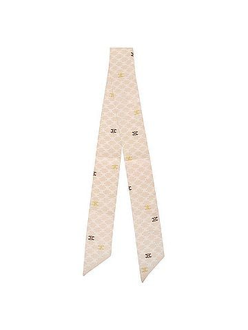 Céline Silk Twill Scarf (view 1)
