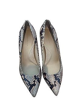 Banana Republic Snake Print Pointed Toe Stiletto Pumps Heels (view 1)