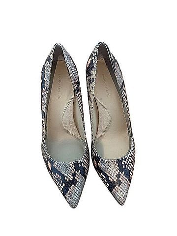 Banana Republic Snake Print Pointed Toe Stiletto Pumps Heels (view 1)
