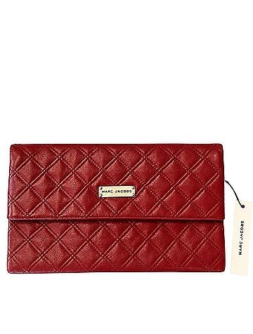 Marc Jacobs Large Eugenie Clutch Leather Clutch (view 1)