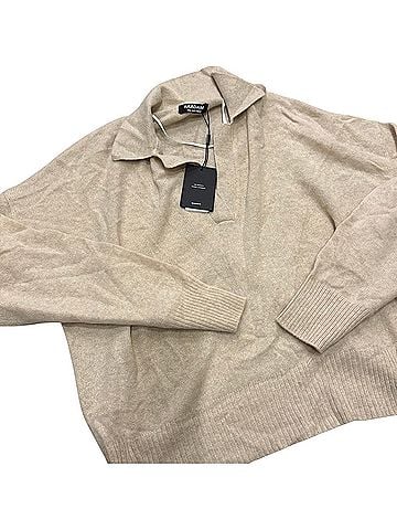 Naadam signature cashmere polo sweater Cashmere Pullover Sweater (view 2)