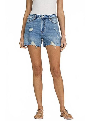 Dear John Gigi Denim Short in Douque (view 2)