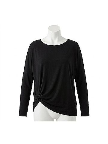 Fifteen Twenty Pick Up Top in Black (view 1)