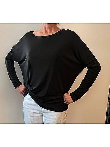 Fifteen Twenty Pick Up Top in Black (view 2)