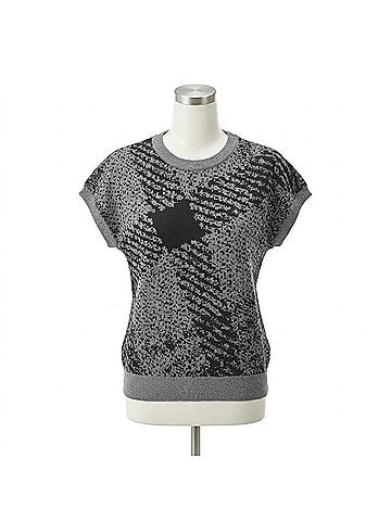 Lyssé Women's Germaine Pullover Sweater in Grey (view 1)