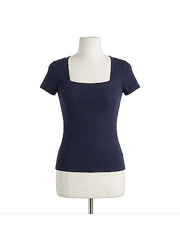 Fifteen Twenty Mindy Tee in Navy (view 1)