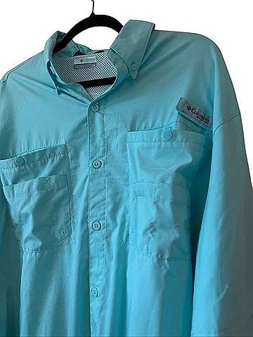 Columbia Omni-Shade Long Sleeve Button-Down Shirt (view 1)
