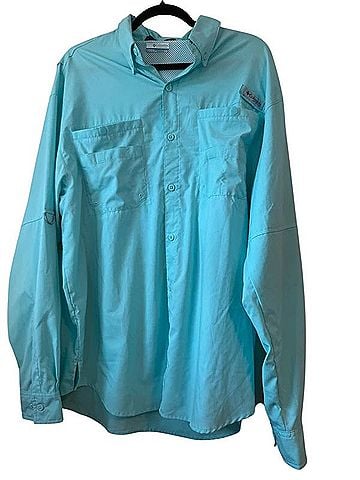 Columbia Omni-Shade Long Sleeve Button-Down Shirt (view 2)