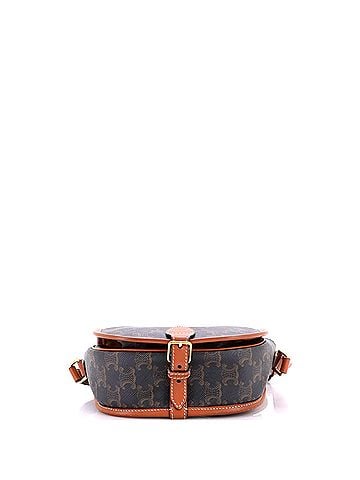 Céline Folco Bag Triomphe Coated Canvas Medium (view 2)