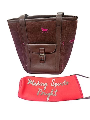 Lilly Pulitzer Leather Tote (view 1)