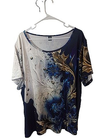 Shein Short Sleeve Blouse (view 1)