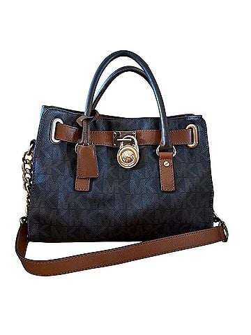 Michael Kors Michael Kors Leather Satchel (view 1)