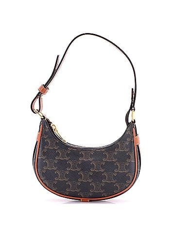 Céline Ava Bag Triomphe Coated Canvas Mini (view 1)
