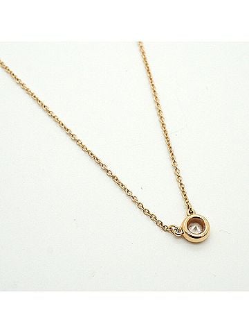 Tiffany & Co. Tiffany &amp; Co. By the Yard Necklace, 1PD (18K Pink Gold) Diamond, Women's (view 2)