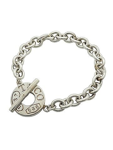 Tiffany & Co. Tiffany &amp; Co. 1837 Toggle Circle Bracelet, Sterling Silver 925, Women's (view 1)