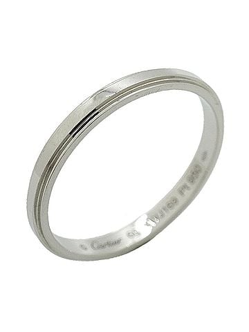 Cartier Cartier Damour Ring, Pt950 Platinum, Size #60, Men's (view 1)