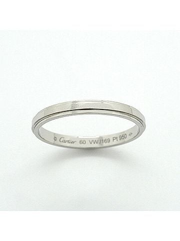 Cartier Cartier Damour Ring, Pt950 Platinum, Size #60, Men's (view 2)