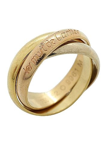 Cartier Cartier Trinity Classic Ring, available in 18K Yellow Gold, White and Pink size #52 (Women's). (view 1)