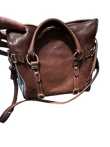 Dooney & Bourke Leather Satchel (view 2)