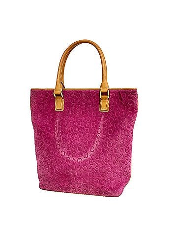 Céline Celine bag/tote bag C Macadam suede pink women's (view 1)