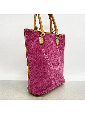 Céline Celine bag/tote bag C Macadam suede pink women's (view 2)