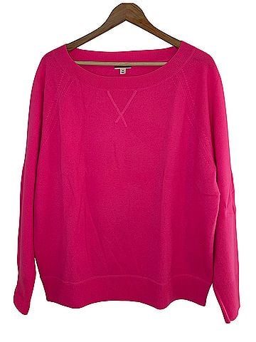 J.Crew wide neck Cashmere Pullover Sweater (view 1)