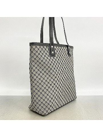 Céline Celine bag/tote bag, Macadam nylon canvas, black, women's. (view 2)