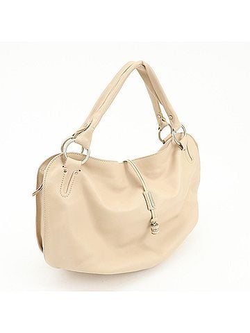 Céline Bittersweet Leather Beige Leather Handbag (view 2)
