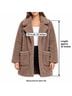 Altar'd State 100% Polyester 100% Polyester Brown Coat Size M - photo 7