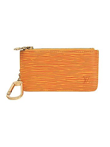 Louis Vuitton Louis Vuitton Epi Key Pouch M63809 Women,Men Epi Leather Coin Purse/coin Case Yellow (view 1)