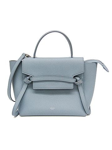 Céline Celine Belt Bag Micro Women's Leather Handbag,Shoulder Bag Light Blue (view 1)