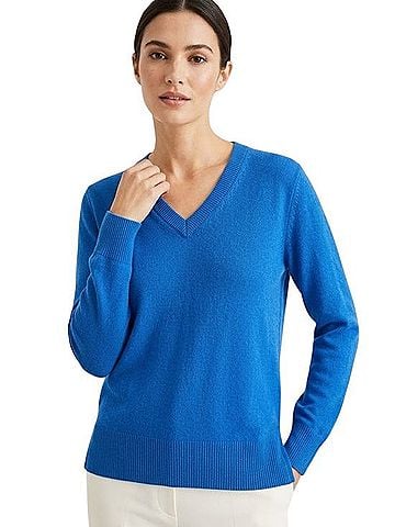 Neiman Marcus The Cashmere Collection Cashmere Pullover Sweater (view 1)