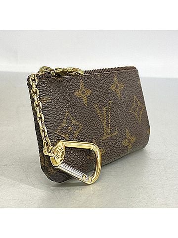 Louis Vuitton Louis Vuitton Monogram Pochette Clé Wallet/Coin Case M62650 Brown (Men's/Women's) (view 2)