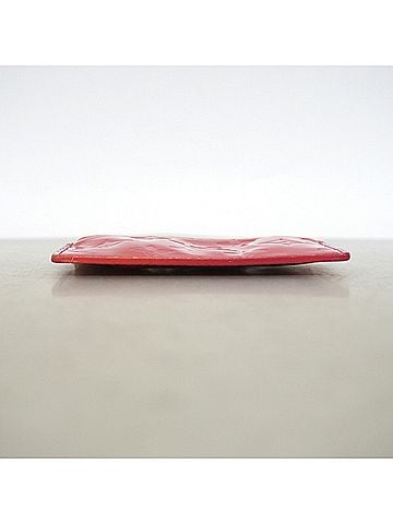 Louis Vuitton Louis Vuitton Vernis Pochette Clé M9144F Framboise (Women's Wallet/Coin Case) (view 2)
