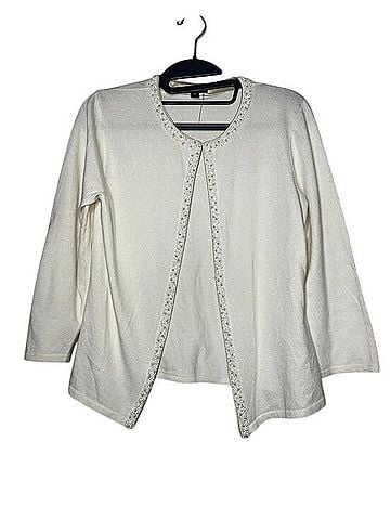 Lafayette 148 New York Silk Cardigan (view 2)