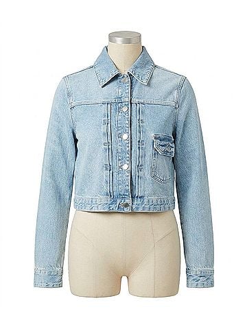 Lola jeans Sabrina Denim Jacket in Whimsy Blue (view 1)