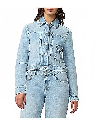 Lola jeans Sabrina Denim Jacket in Whimsy Blue (view 2)