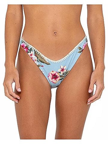 Rusty Kehlani Midi Bikini Bottom in Kehlani Print (view 2)