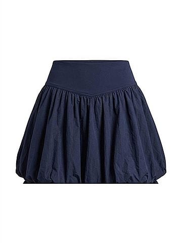 Simply Southern Women's Bubble Skirt in Navy (view 1)
