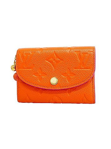 Louis Vuitton Louis Vuitton Monogram Empreinte Portemonnaie Rosalie Wallet/Coin Case M28989 Blood Orange (Women's) (view 1)