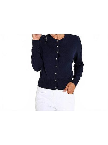 abacus Women's Niblick Cardigan in Navy (view 2)