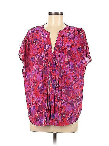 Joie Joie Short Sleeve Silk Top (view 1)
