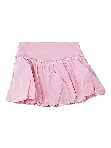Simply Southern Women's Bubble Skirt in Pink (view 2)